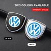 1 stk 3D Metall Auto Dørskjold Emblem Bil Karosserimerke Klistremerke For Volkswagen Tiguan Golf-4 5 6 7 MK6 B5 B6 B7 Jetta Lavida Polo Tiguan Passat