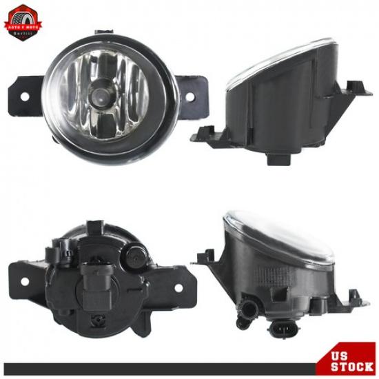 Bumper Fog Lights Driving Lamps Switch Wiring Kits For Nissan Sentra 2013-2015