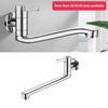 Sturdy Brass Materials Wall Mounted Cold Water Faucet Accessory for Kitchen and Bathroom Use with Extended Designs