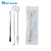 3PCS/set Dental Tool Kit Stainless Steel Instrument Dentist Kit Mouth Mirror Probe Hook Pick Tweezer Set Dentista Oral Care Kit