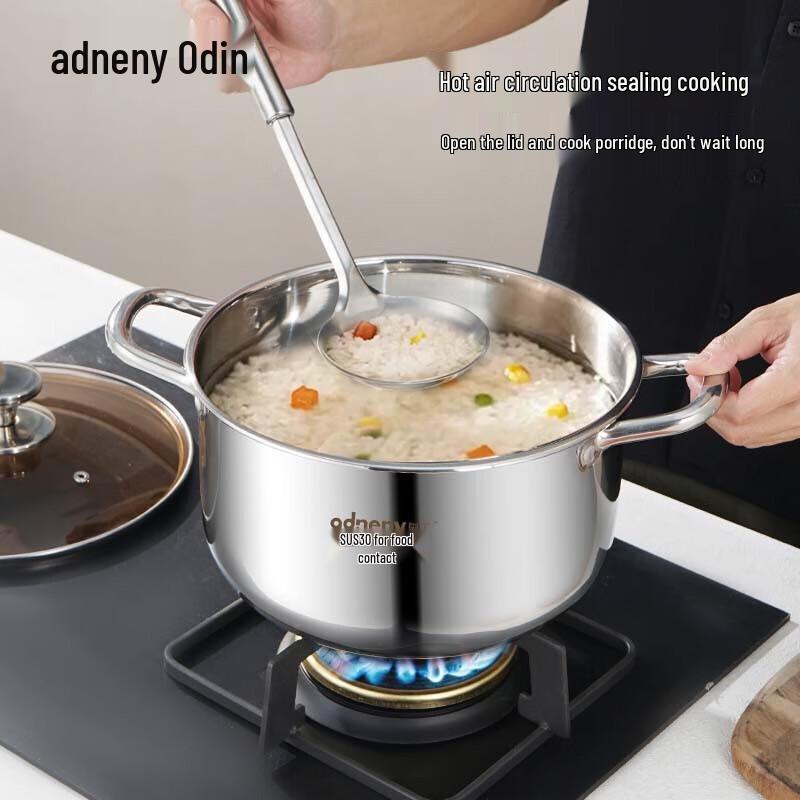 Adneny Stainless Steel Health Soup Pot