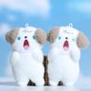 Charming Cartoon Dog Plush Toy Keyring Perfect For Bag Decoration And Gifts