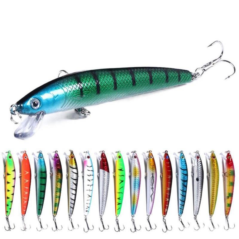 ,Fake Bait Fake Fish Bait9.5CM-8.5G10pcsLure Minnow Lua Lure Noise Lua Bait Fishing Gear Bionic Micro Bait Lua Lure Fish Bait
