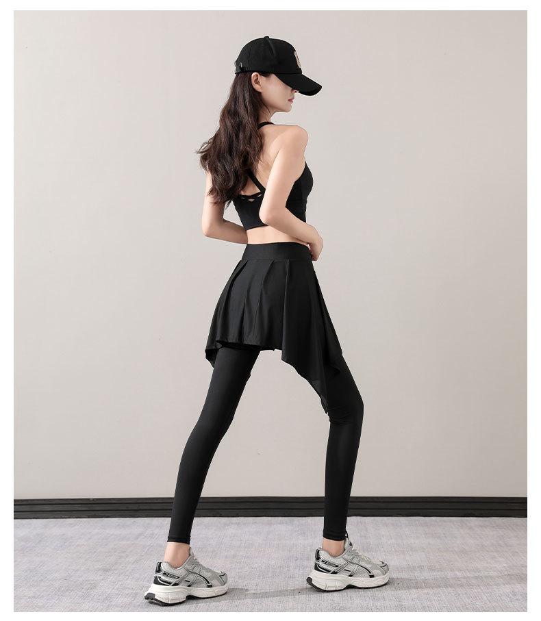 2024 Women's Quick-Dry Running & Sportswear Set for Mountain Climbing, Gym, Badminton, and Yoga