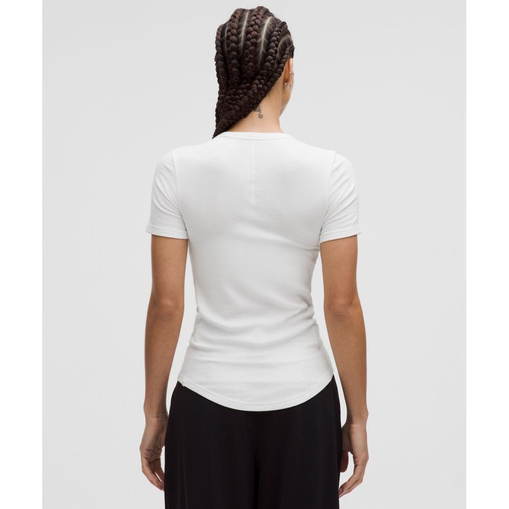 Lululemon Hold Tight Short Sleeve Shirt White