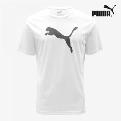 Galleria Puma Teamrise Logo Mens Casual Round Cotton Short Sleeve Tee