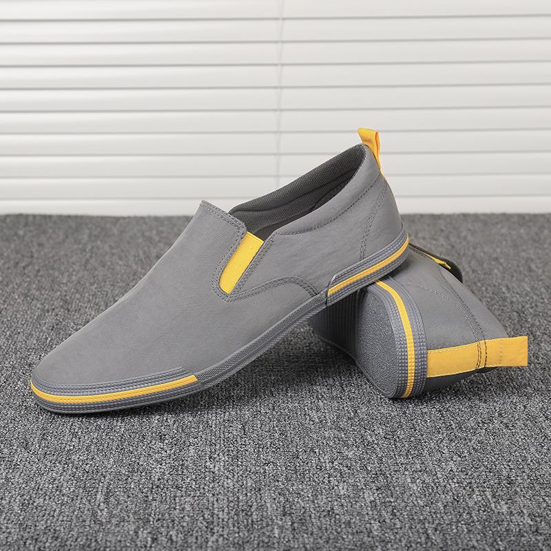 Fashion Men's Canvas Shoes Spring Summer Casual Candy Color Youth Walking Popular Korean Fashion Students Shoes SS20241
