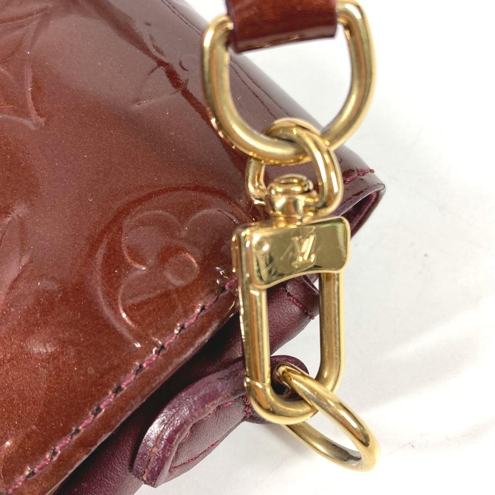 Louis Vuitton M91547 MonogramVernis Rossmore PM Shoulder Bag Clutch Bag
