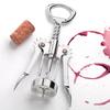 Steel wine corkscrew 17 cm