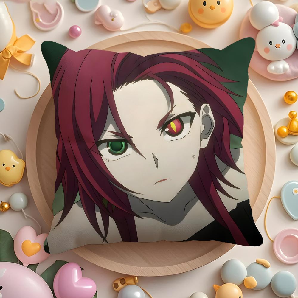 Anime R-Ragna C-Crimson Cushion Cover Home & Car Multi-Scene Pillow Cover - Reversible, Soft & Durable for Daily Use