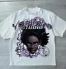 2026 New Y2k Harajuku Streetwear Unisex and Women Short Sleeved Fashion New Cartoon Print Design Shirt Retro Hip Hop Trend TShirt