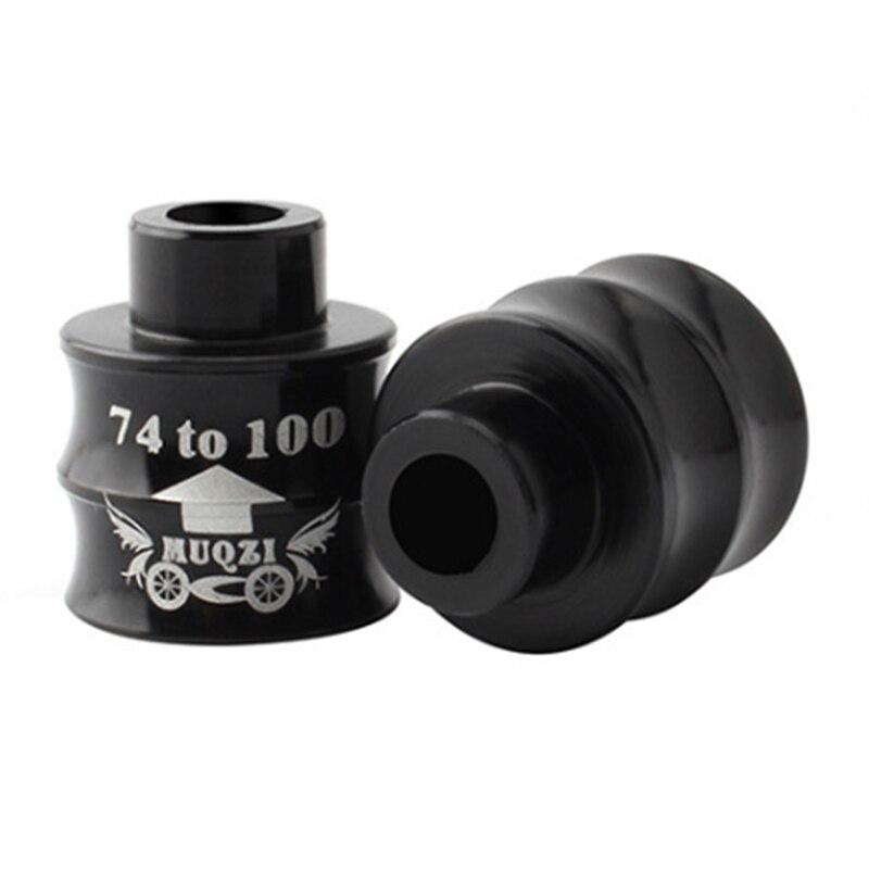 Buy 1 Pair Bicycle Hub Extension Seat 74mm To 100mm Front Fork Hubs Adapter Converter MTB Road