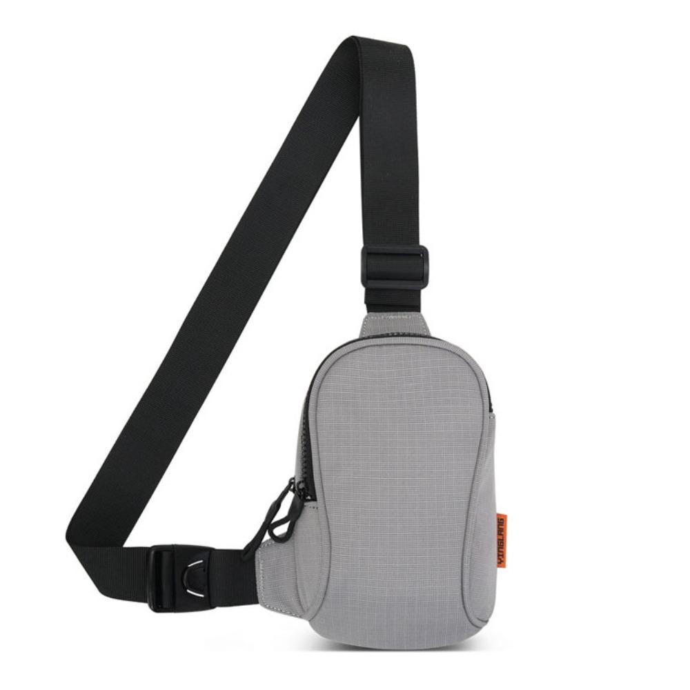 Solid Color Mobile Sports Chest Bag Storage Sports Shoulder Crossbody Bag Mobile Shoulder Bag  Boys
