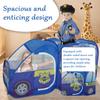 Kids Food Truck Play Tent with Storage Bag Pop Up Play Tent Portable Kids Play Tent Foldable Role Play Toy Multifunctional Food