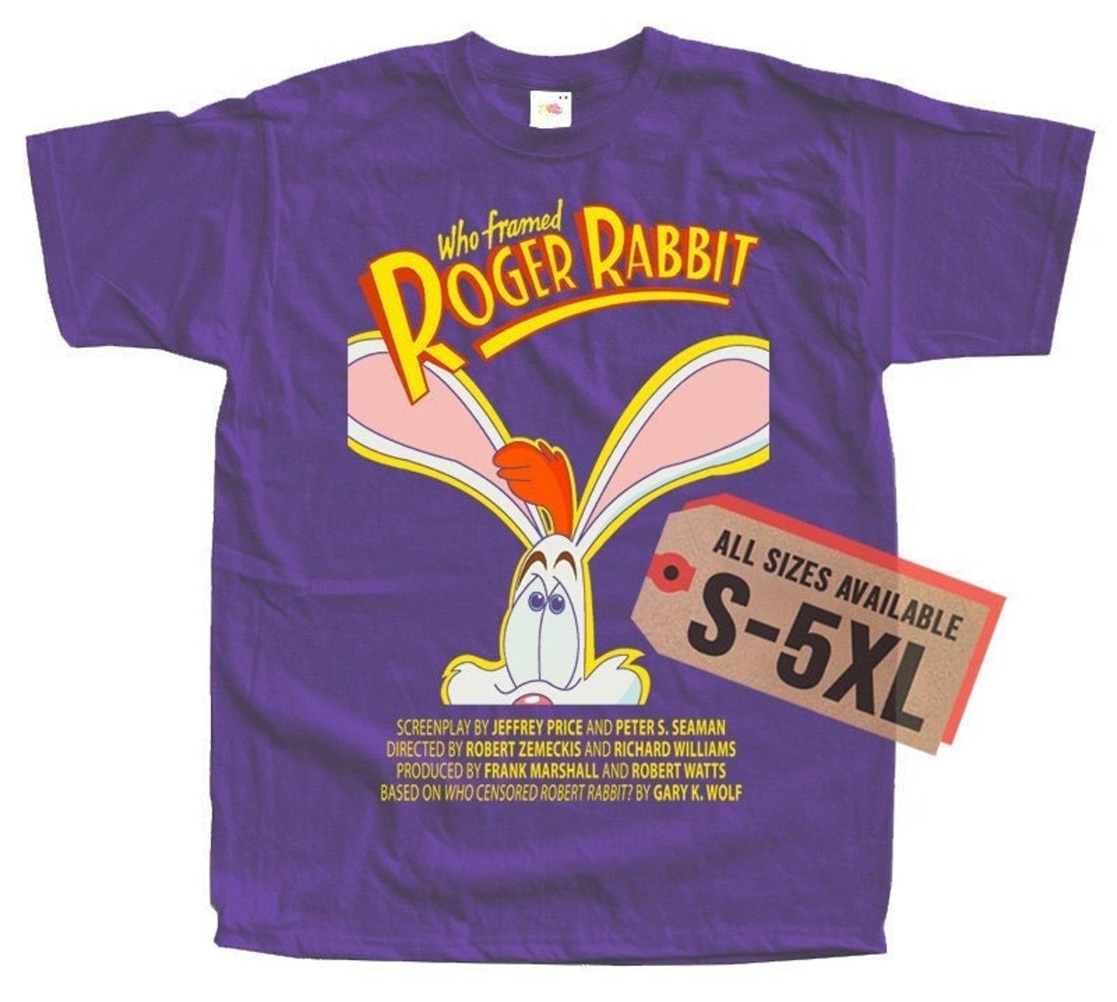 Who Framed Roger Rabbit V14 Poster Men T-Shirt all sizes S-5XL 2XL