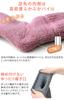 Hiorie Warm Made in Heather Charcoal Gray Double-Knit Knee-High Socks, Japan,