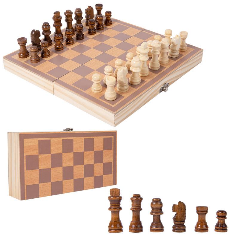 

Складной шахматный набор Деревянные шахматные фигуры Настольные игры Ручная работа Шахматная доска Семейная настольная игра Образовательные игры для детей