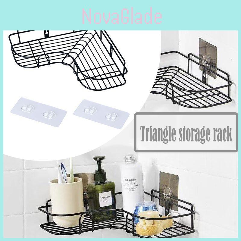 Langlebige, nicht perforierte Eckablage, Toilettenständer mit elegantem nordischem Design