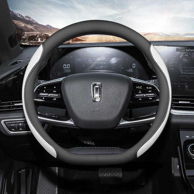 Bestune Universal Car Steering Wheel Cover - Non-Slip & Breathable Four Seasons Design for T99 T77 B70 E01 T33 Vehicles