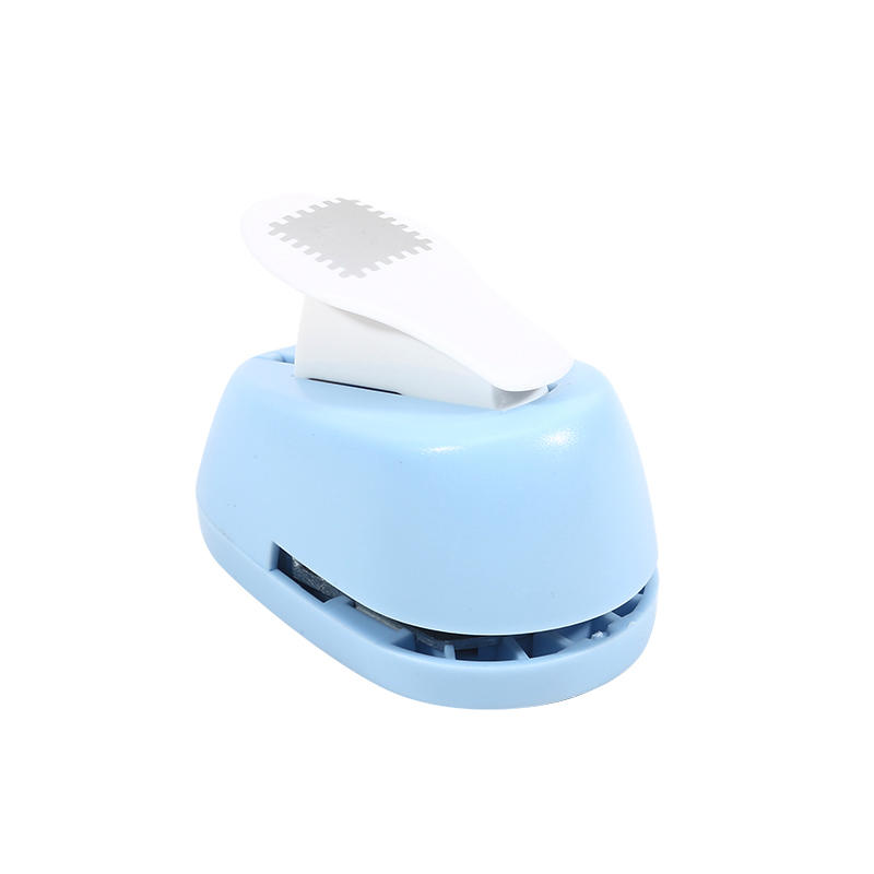 Stamp Shaped Craft Lever Punch Circle Cutter Handmade Paper Hole Punch for Crafting Scrapbooking DIY Card Making