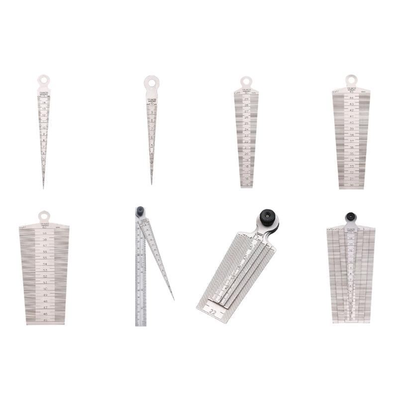 Fühlerlehre Dickenlehren Messwerkzeug Keil für Motoreinstellventile Innendurchmesser Präzisionsmesswerkzeuge