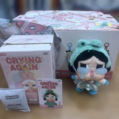 [USED] POP MART CRYBABY Crying Again Frog
