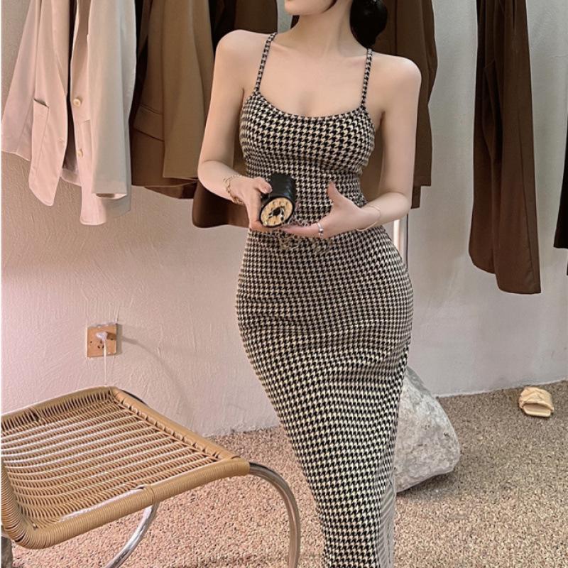 Women s Summer Backless Halter Bodycon Midi Dress Small