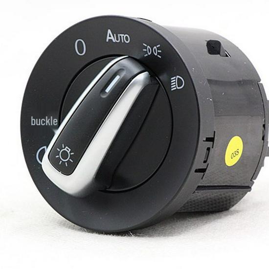 Volkswagen Sagitar/Magotan/Golf/Tiguan Auto Headlight Switch with Chrome Plating 5ND 941 431 B