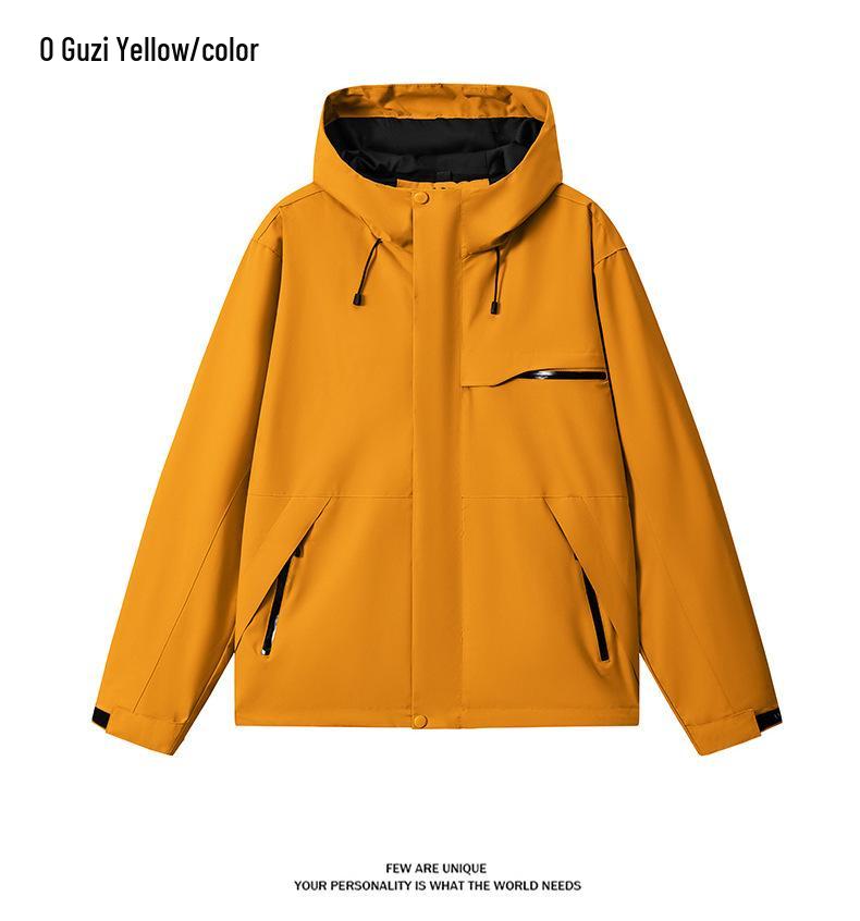 Stylish Outdoor Windproof Waterproof Soft Shell Jacket for Youth