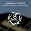 For Mercedes-Benz AMG C500 C200 C300 A B C E GLA CLA GLK GL ML GLE 1 stk. Bilkarosseri 3D-klistremerker Hvetaks Styling Emblem Bildekorasjon