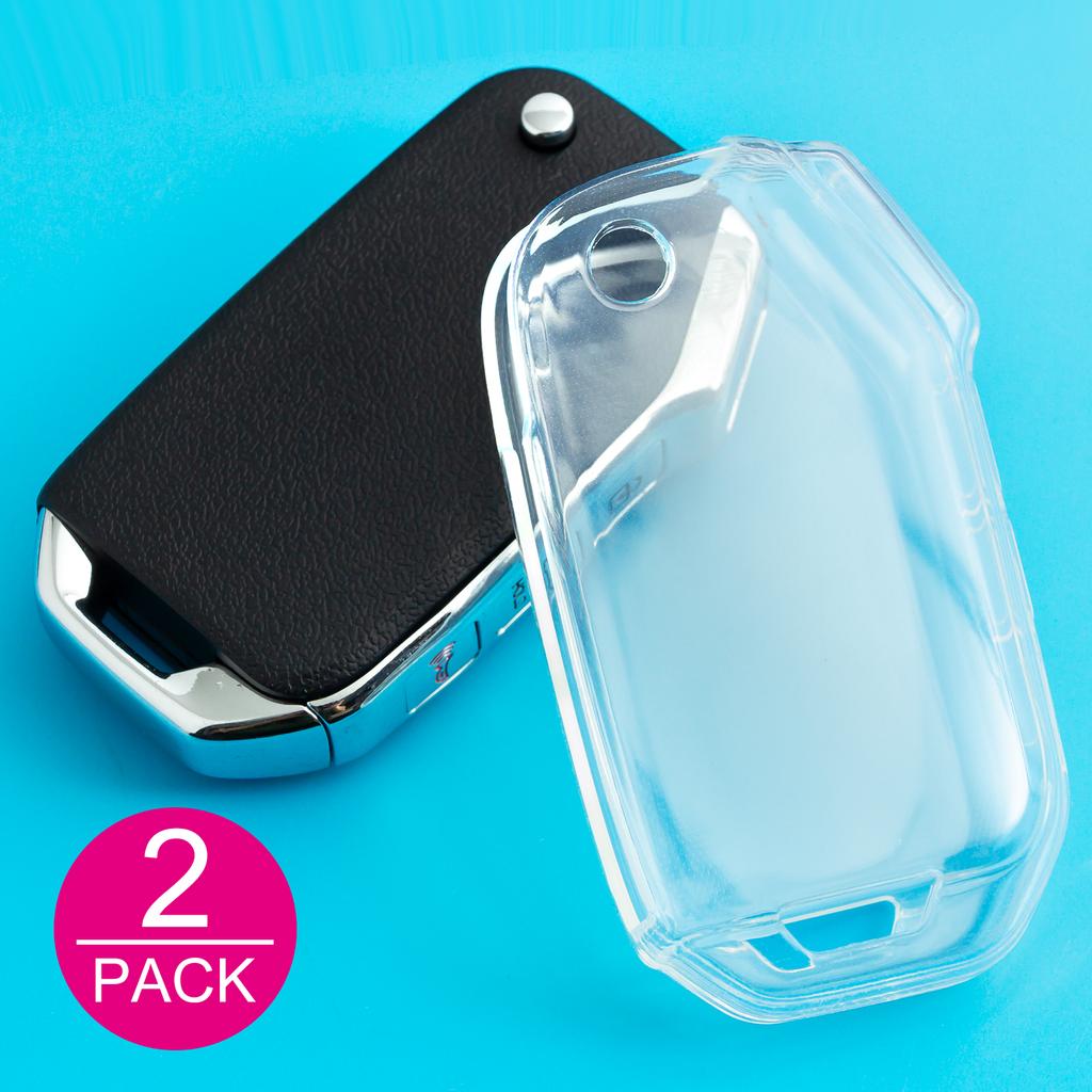 Slim Flip Car Key Fob Case Cover Keychain For Kia Sportage Sorento Seltos Forte K3 K5 Cerato Soul Niro Ceed LX Black Transparent