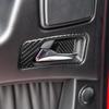 4Pcs Carbon Fiber Rear Door Handle Cover Trim For Mercedes-Benz G-Class W463
