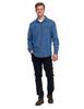 Men's Cotton Denim Shirt Elegant Modern Classic MORAJ XL BLUE