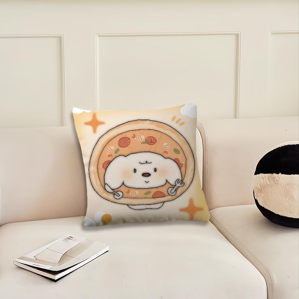 Cartoon Kitten Couple Cute cushion cover Pillow Cover Decoration Room Home Sofa living Office Car Nordic Simplicity