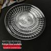 ZLIII Acrylic Round Fruit & Snack Plate with Base