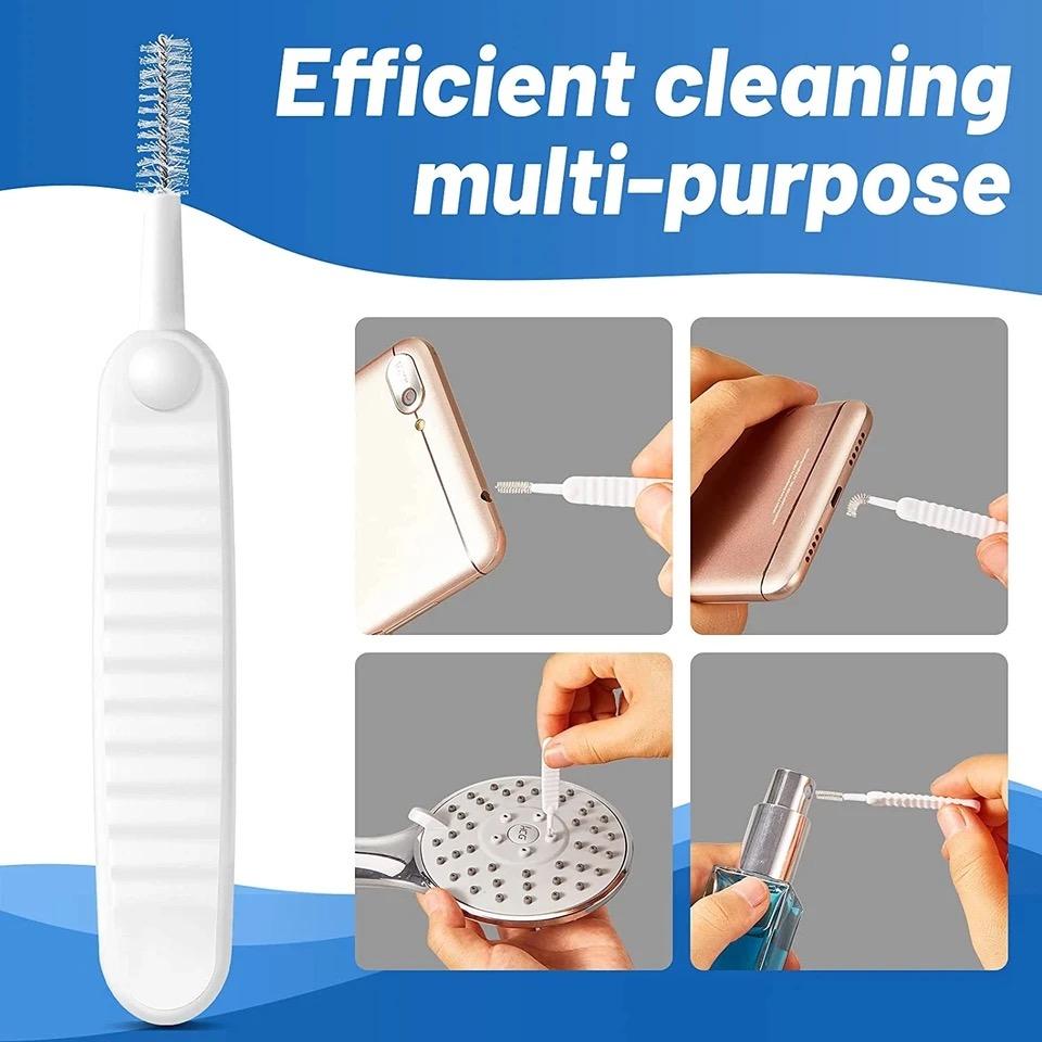 10pcs Cleaning Brush Dust Plug Cell Phone Charging Port Dust Cleaning Brush Shower Dust Cleaning Brush Keyboard Cleaning Tools