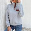 Autumn and Winter Women's Retro Sweater T-shirts & Long-sleeve Tops