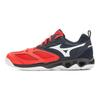 Mizuno Dynablite Non-Slip Durable Low-Top Training Shoes Unisex Sneakers Black Red White V1GA212263