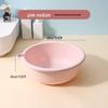 Durable Large Plastic Basin for Laundry, Washing Feet, Face, Vegetables - Ideal for Dorms & Homes