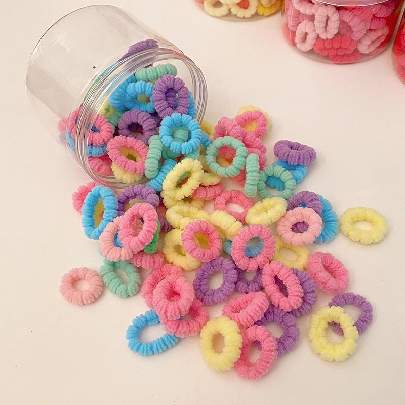 Hochelastische Baby-Haargummis - Keine Schäden, kleine Gummibänder für Mädchen