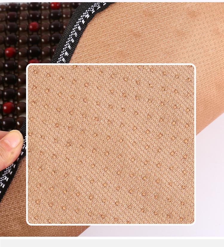 Universal 26 Years Summer Breathable Wood Bead Car Seat Cushion Mat