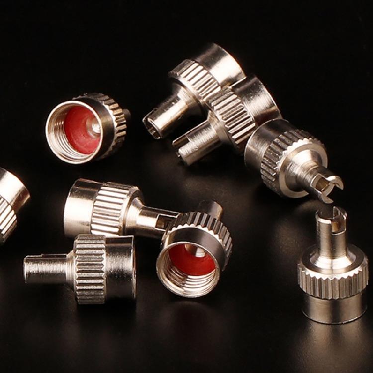 10Pcs Tire Valves Stem Caps Replacement Copper Auto Tyre Stem Cover Dust Cover Car Motorcycle Tire Valves Caps Enduring