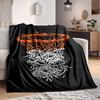 1 Stück Basketballnetz-Decke, Leichte Flanell-Kuscheldecke für Sofa, Bett, Reisen, Camping, Wohnzimmer, Büro, Couch081