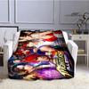 3D KOF game Cartoon blanket Warm Flannel blankets Soft and comfortable blanket Home Travel Blankets bed linings Birthday Gift