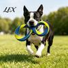 Exercise Toys for Pet Dogs Dog Tug Toy, Nylon 8-Shaped Chew Interactive Teeth Cleaning Training Rope Aggressive Chewers, Outdoor Training, of
