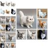 Realistic Plush Cat Toy Soft And Comfortable Decoration For Your Room Or Office 4.7 Inches