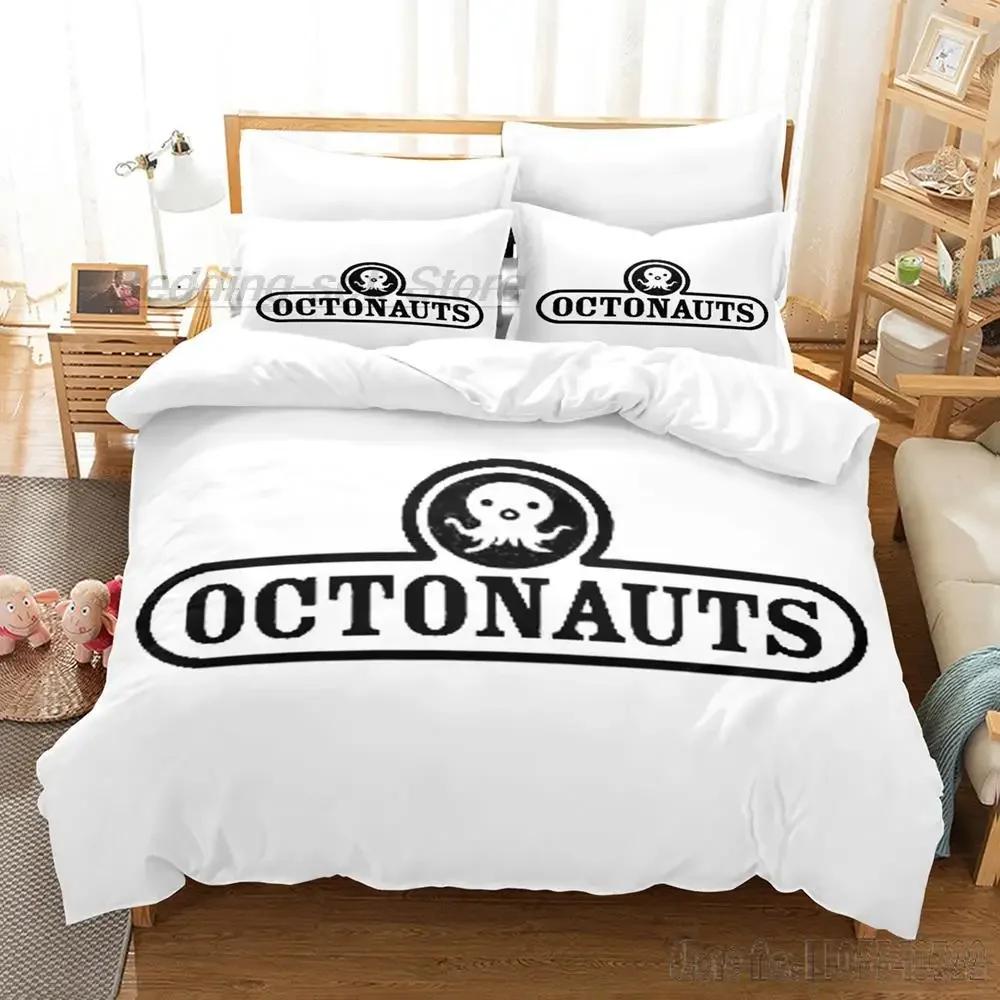 3D Print Anime Octonauts Kawaii Duvet Cover Set HD Comforter Cover for Kids Bedding Sets Bedclothes Bedroom Decor