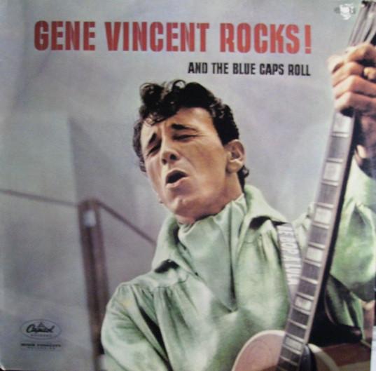 LP Record GENE VINCENT - Gene Vincent Rocks! And The Blue Ca 2C06482075 Capitol Records 1976 France Rock Used