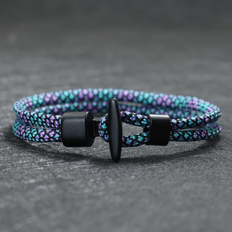 New In Paracord Bracelets Viking Pirate Men Rope Braclet Survival Matching Festival Accessories Pulseiras Masculina Gift For Him
