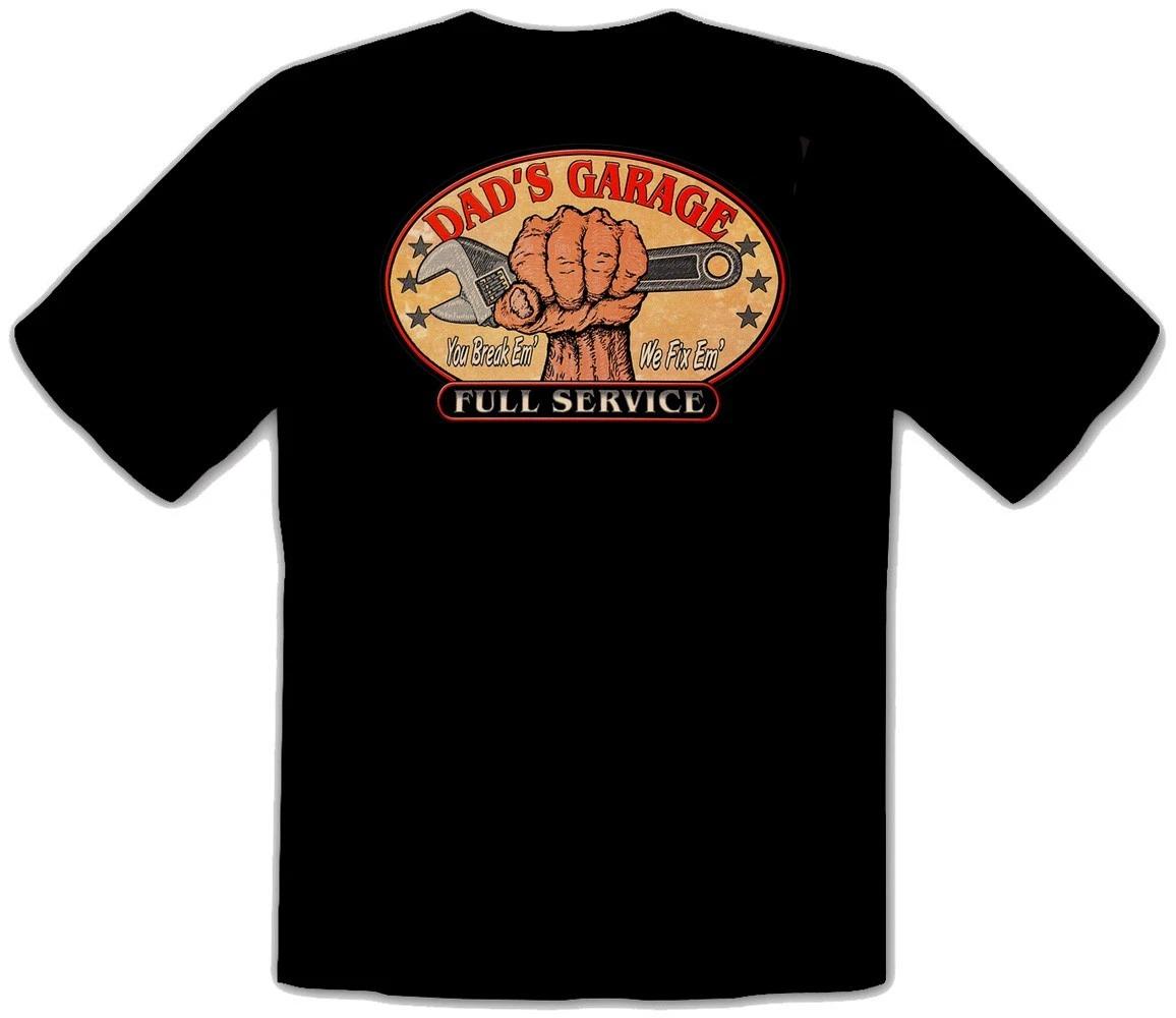 

Rockabilly Garage Vintage Workshop Tool Mechanic Black T-Shirt -415- L